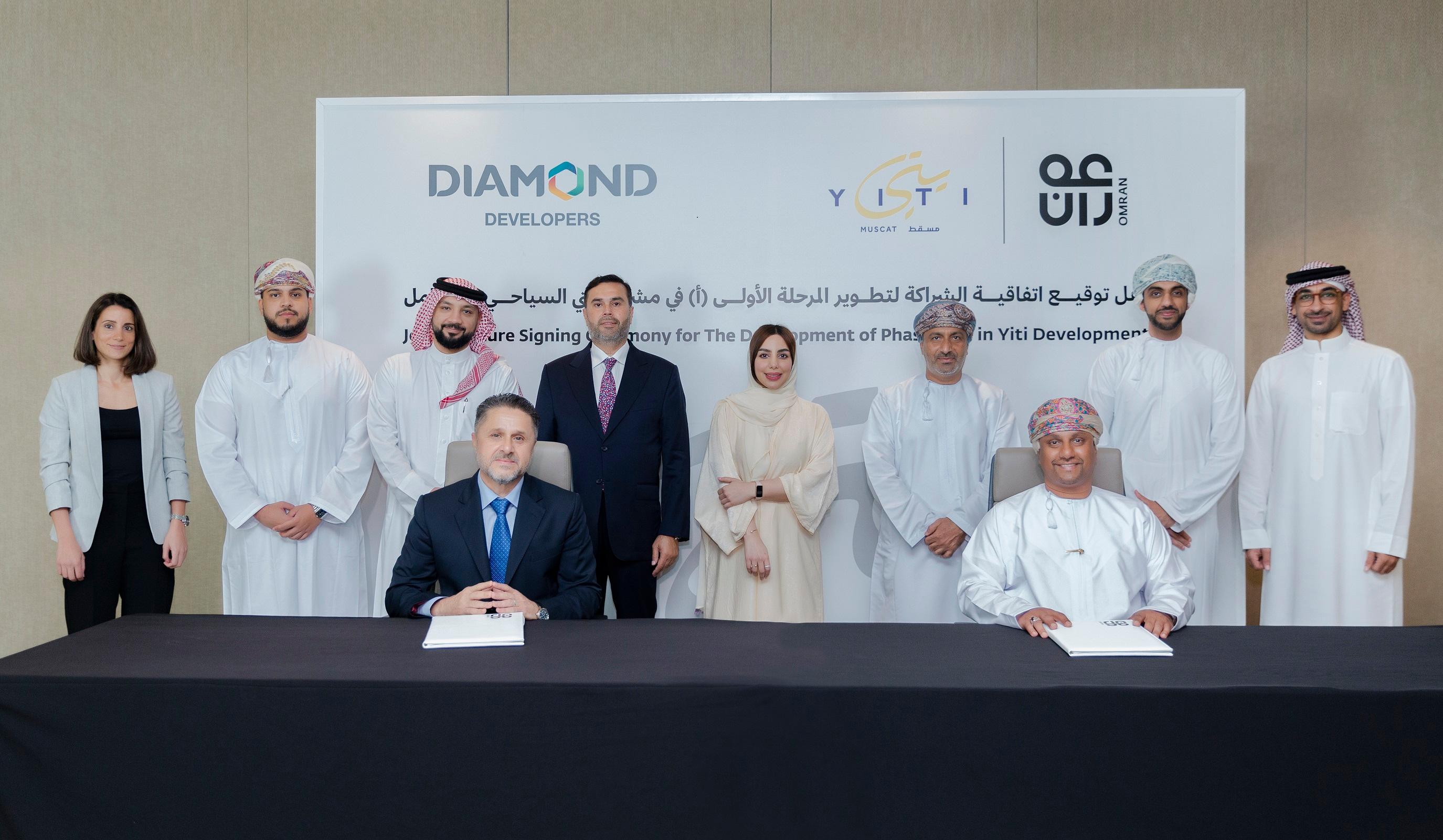 Strategic partnership between OMRAN Group and Diamond Developers.