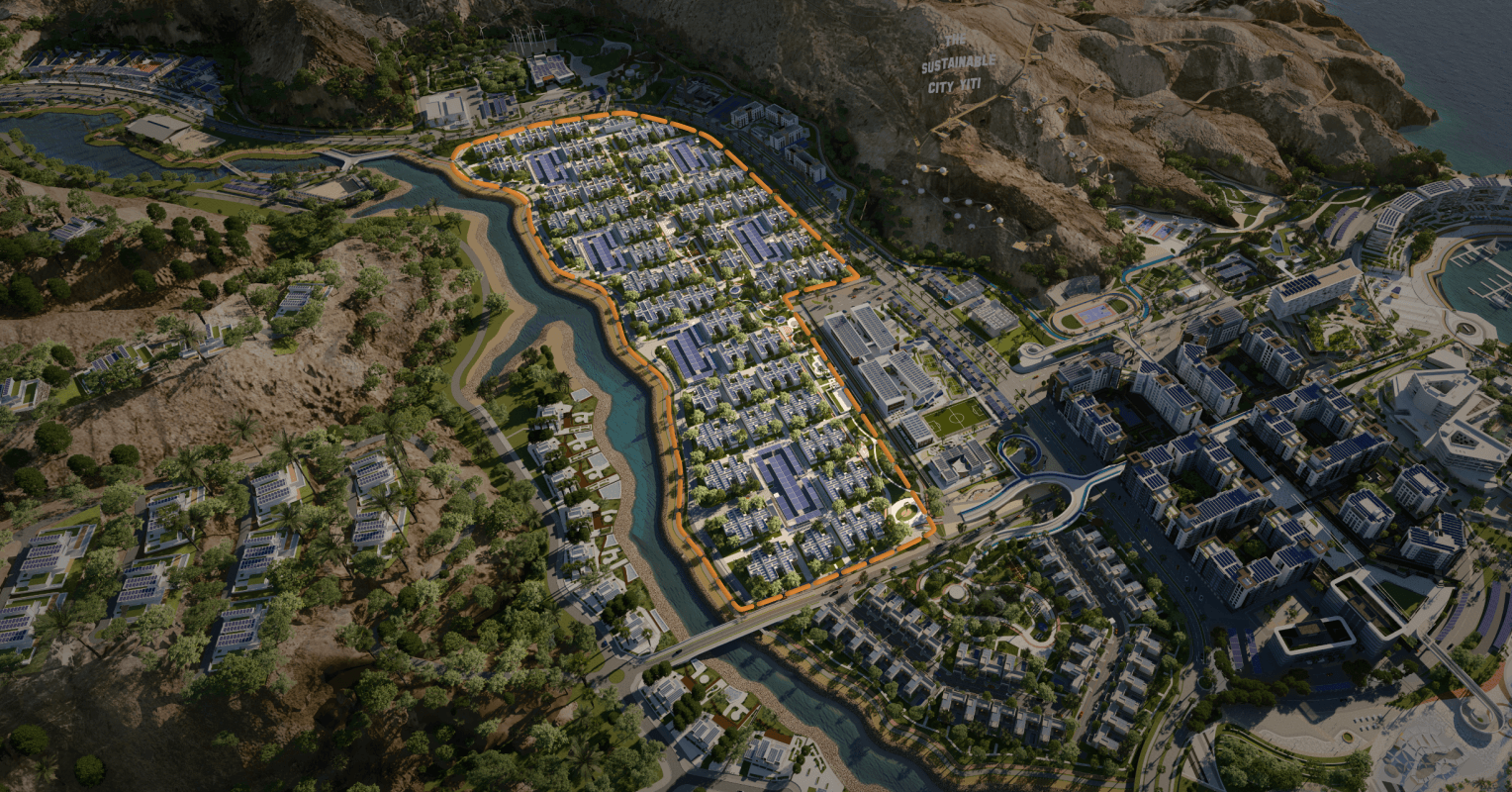 Sustainable city prime location