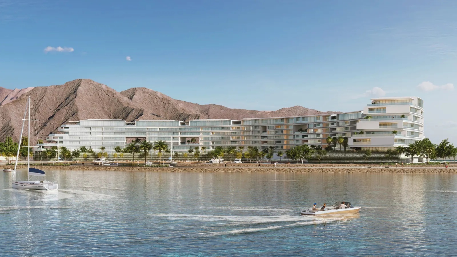 The Arc Residences along the Yiti waterfront