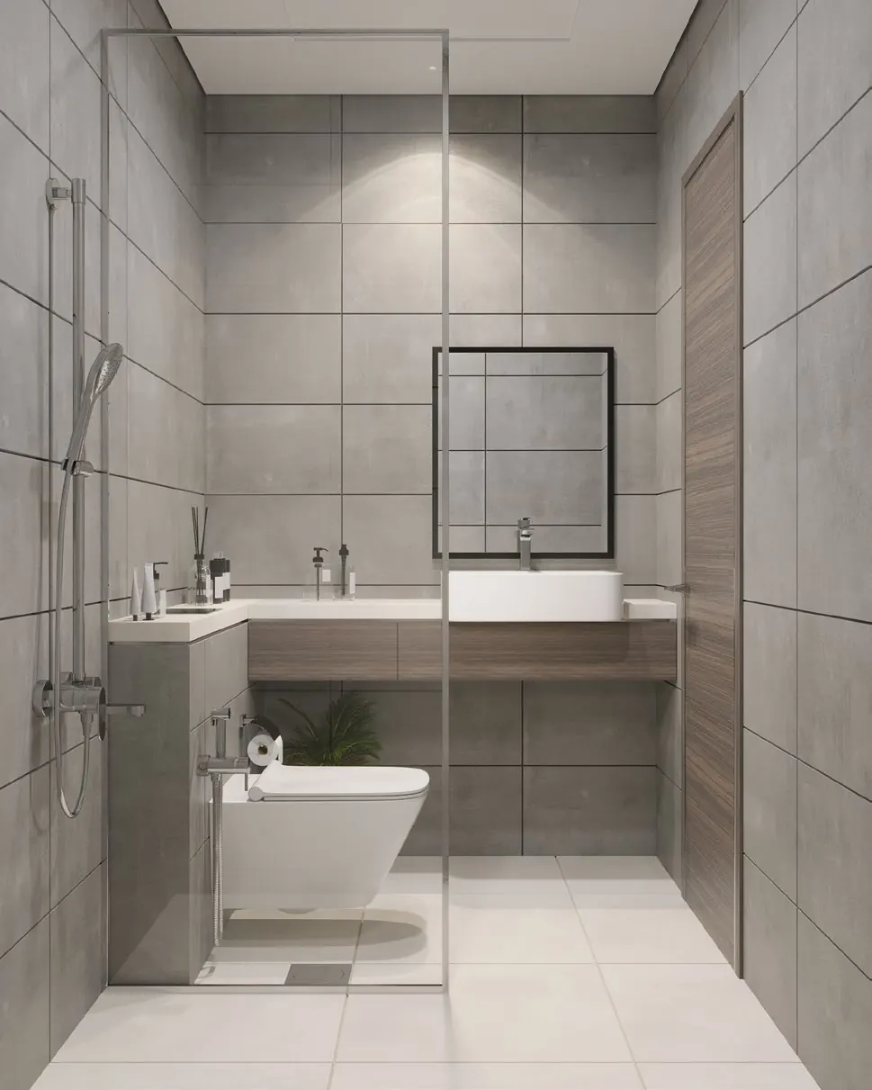 Bathroom of the three bedroom Courtyard Villa